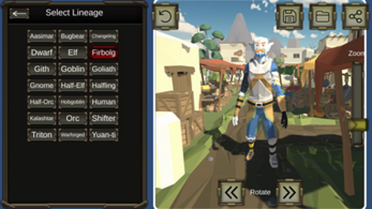 Avatar Anvil: 3d Animated Character Creator screenshot