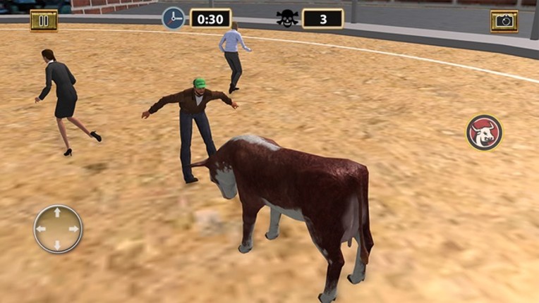 Crazy Bull Attack: Fighting Simulator 2017 screenshot