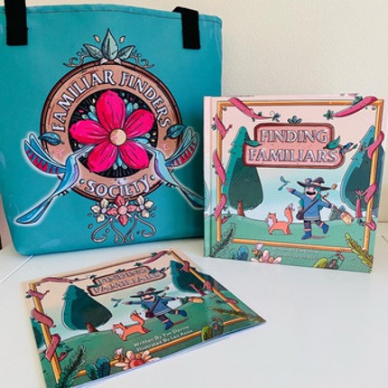 Finding Familiars Business Card Quest 2023 Jam screenshot