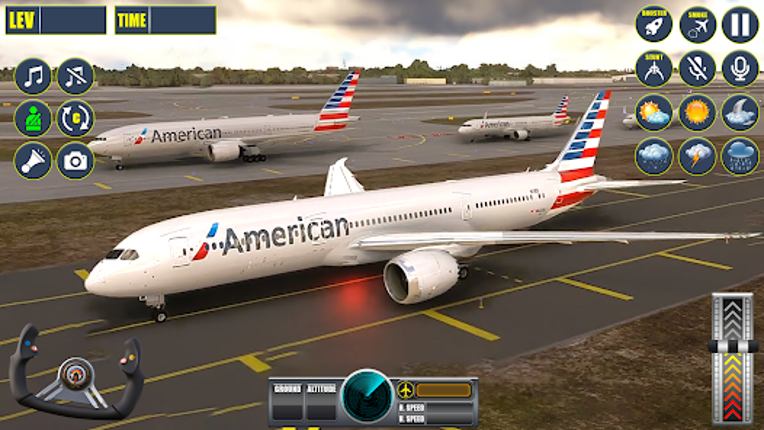 Real Airplane Flying Sim 3D screenshot