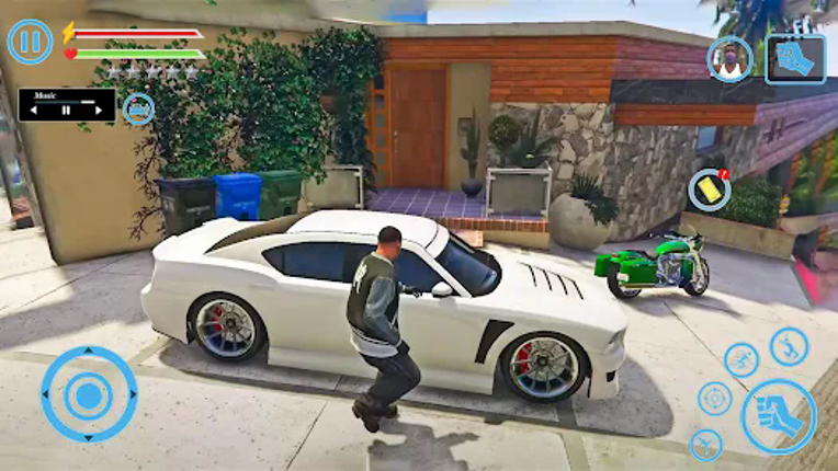 City Gangster Crime Car Games screenshot
