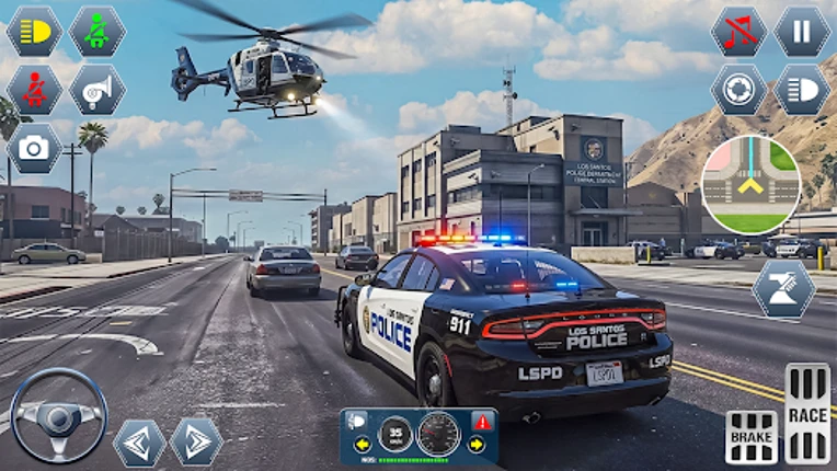Police Car Game Car Driving screenshot