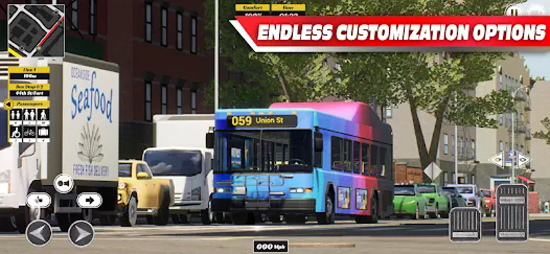 BUS Simulator PRO Urban Rivals screenshot