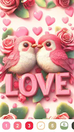 Love Color - Paint By Number screenshot