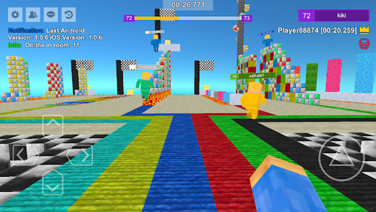 Parkour Craft:Online PvP Games screenshot