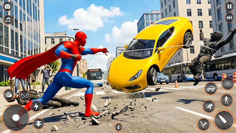 Spider Hero Flying Fight 3D Image