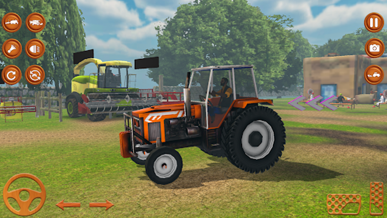 Modern Tractor Farming Games screenshot