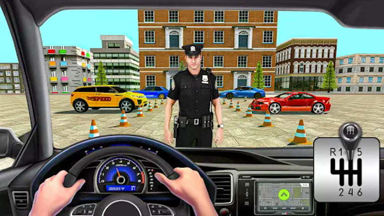 Police Prado Parking Car Games screenshot