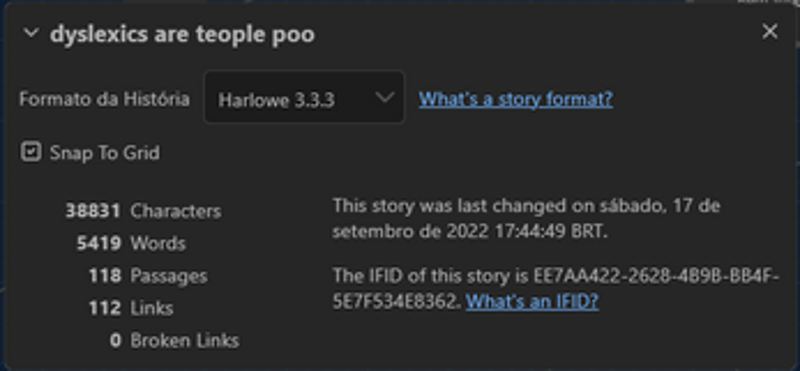 dyslexics are teople poo screenshot