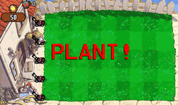 Plants vs Zombies in GML Image