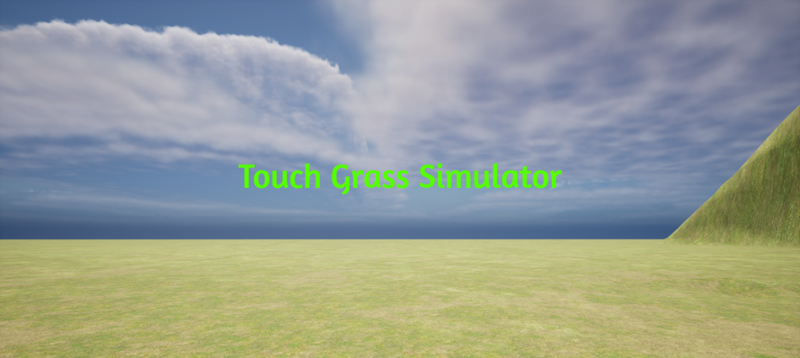 Touch Grass Simulator Game Cover