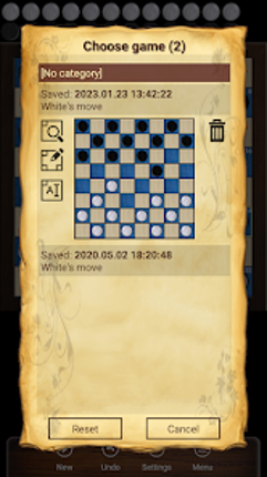 Italian Dama - Online screenshot