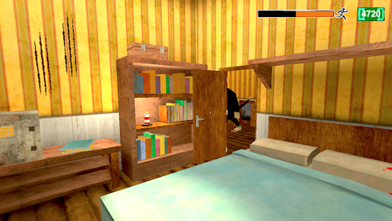 Cat Fred Evil Pet. Horror game screenshot