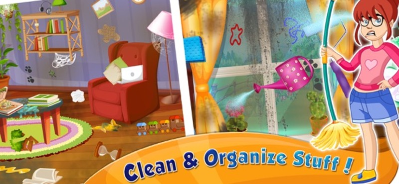 Girls House Cleaning Image