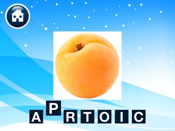 Kids Word Puzzles - Spell to learn Animals, Birds, Fruits, Flowers, Shapes, Vegetables for preschool and kindergarten Image