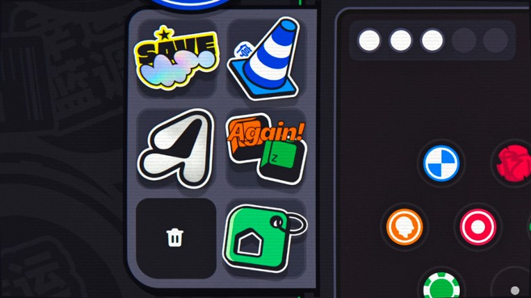 Pegs X Stickers screenshot