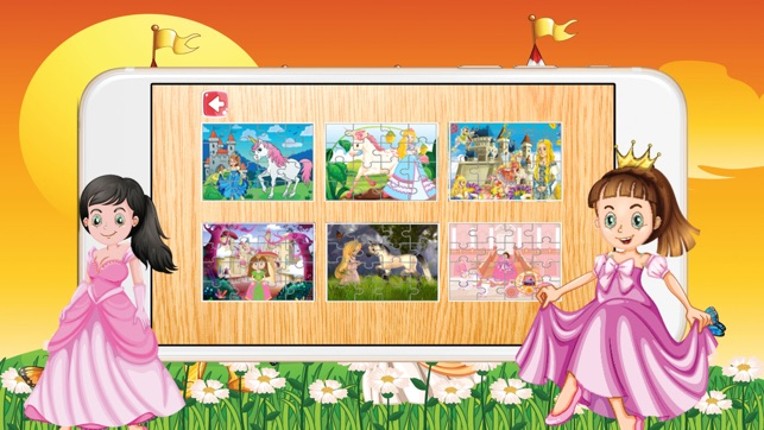 Princess Pony Jigsaw Puzzle for Toddlers and Girl Image