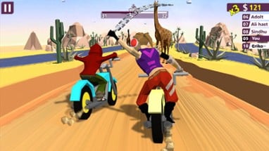 Racing Bike Fight Image