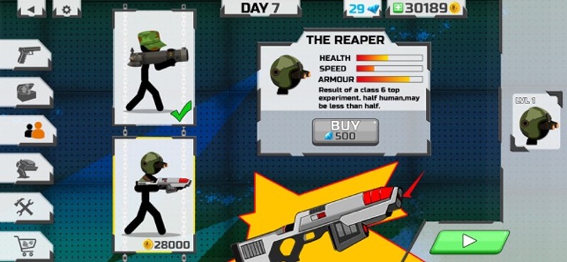 Stickman Maverick : stick war screenshot