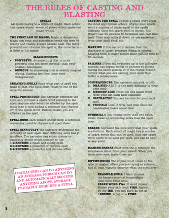 The Wizards of Rime Academy: A Rhyming Tabletop Role-Playing game Image