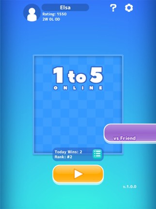 1 to 5 Online screenshot