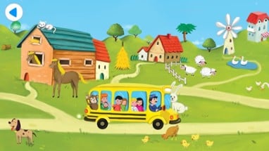 Baby Bus Driving: Toddler Game Image