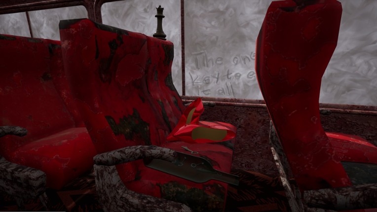 Bus stop in the fog screenshot