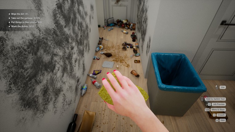 Cleaning Simulator screenshot