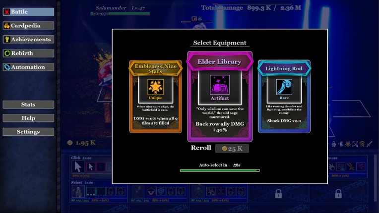 Clicker Tactics: Memorian screenshot