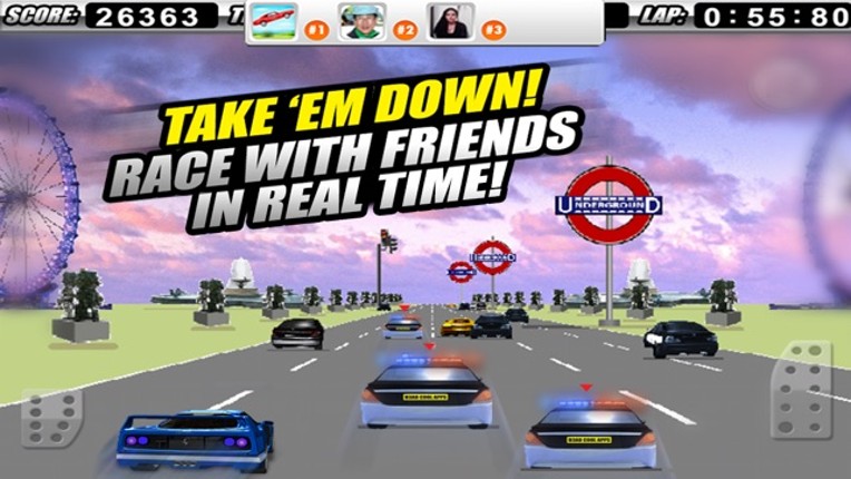 Cop Chase Car Race Multiplayer Edition 3D FREE - By Dead Cool Apps screenshot