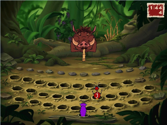 Disney's Adventures in Typing with Timon & Pumbaa Image