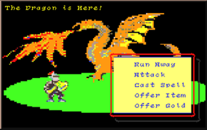 Dungeon Quest 1.5 - Dragon Avenger (Aquarius+) screenshot