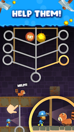 Mine Rescue: Gold Mining Games screenshot