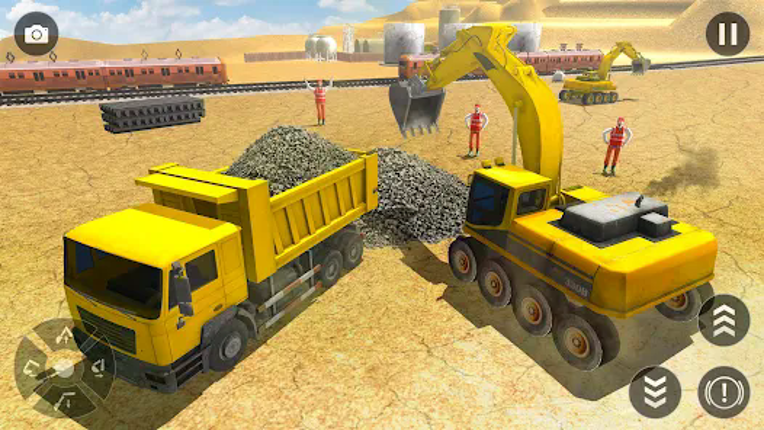 JCB Wala Game | Train Station Image