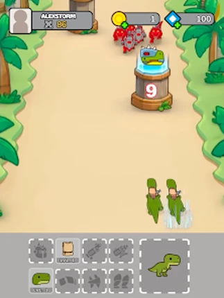 Dino survival: idle defense Image