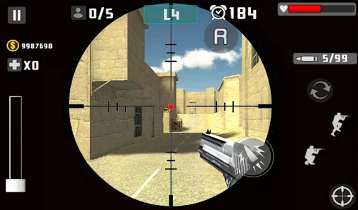 Gun Shot Fire War screenshot