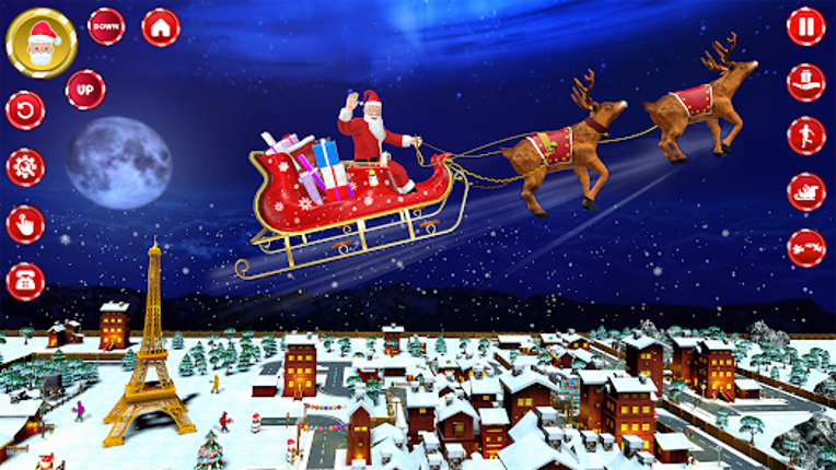 Santa Claus Christmas Games 3D Image