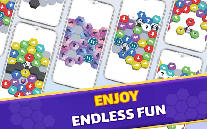 Hexa Run: Hexa Puzzle Game screenshot