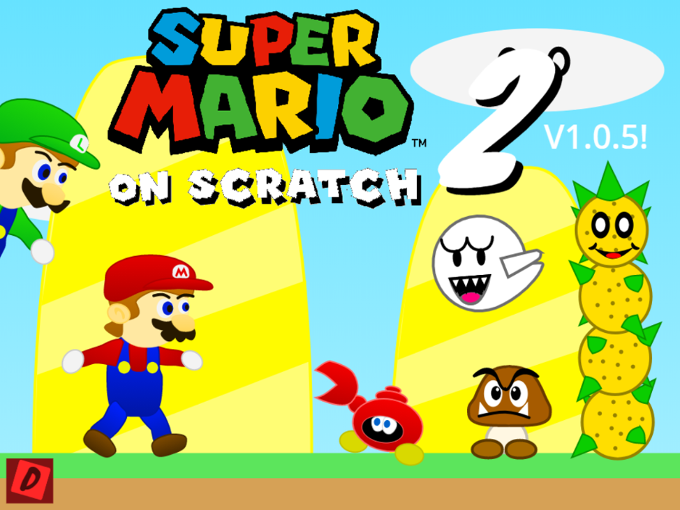 Games like Super Mario on Scratch 2 - HTML Port