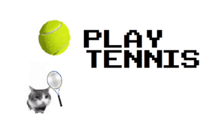 Tennis Cat Game Image