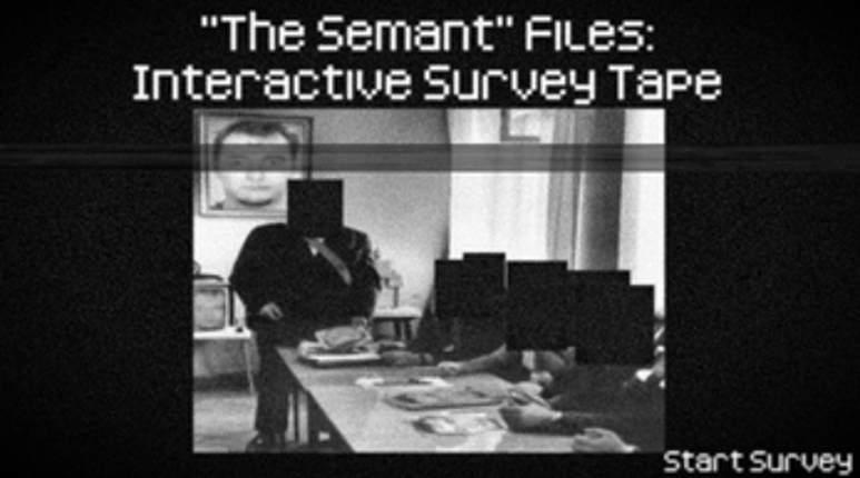 "The Semant" Files: Interactive Survey Tape screenshot