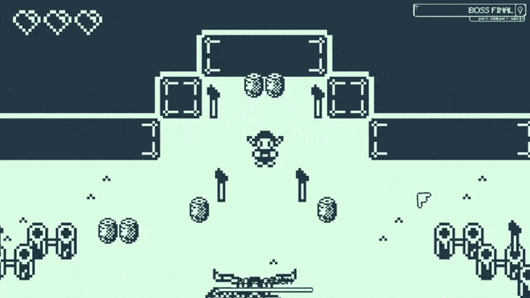 Zelda BOTW DEMAKE 1BIT screenshot