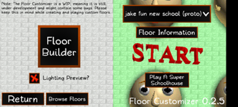 jake fun new school 2 (bfnsu level) screenshot