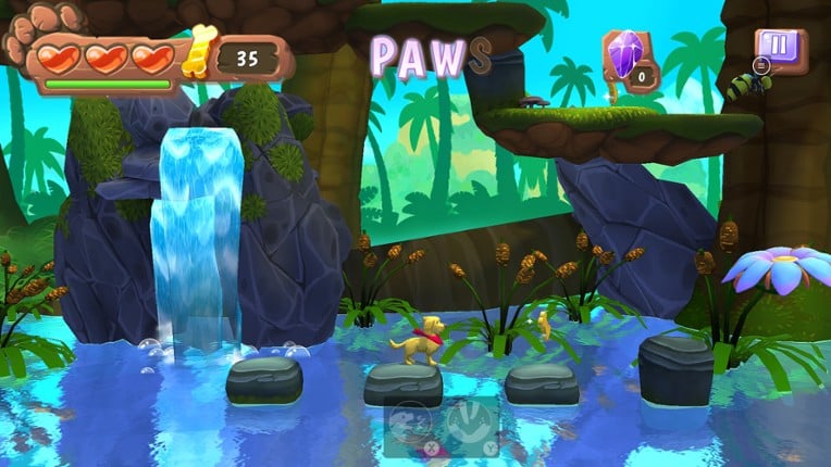 Jumpy Paws - World Adventures screenshot