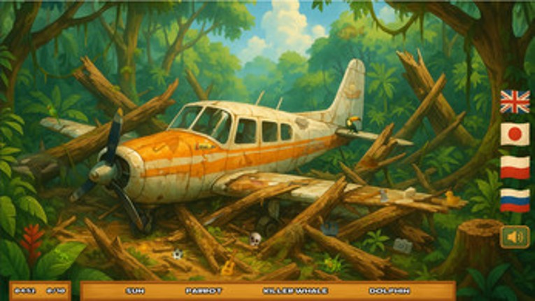 Mike Lost In Jungle - Hidden Object Image