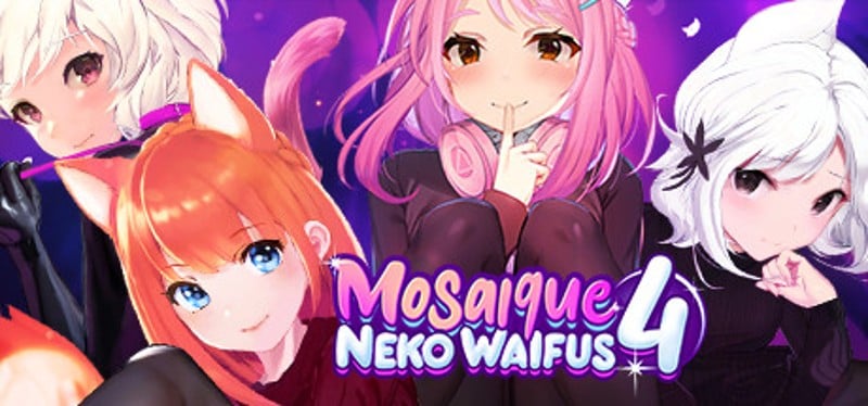 Mosaique Neko Waifus 4 Game Cover