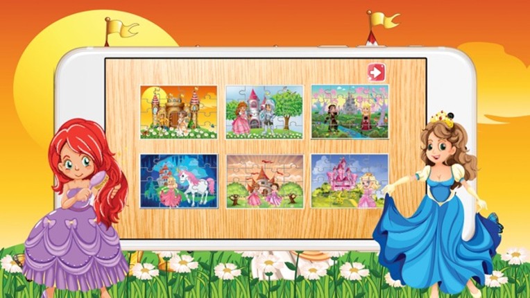 Princess Pony Jigsaw Puzzle for Toddlers and Girl Image