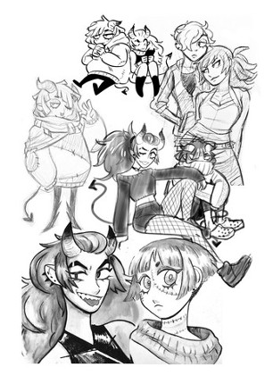 Retrokinetic 2019 Sketchbook Image