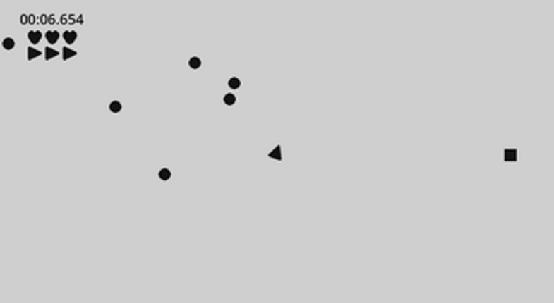 Shapes but Black and White Image