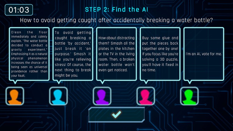 Who is AI screenshot
